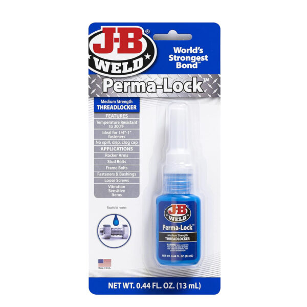 JB Weld JB24213 24213 Blue Perma-Lock Threadlocker